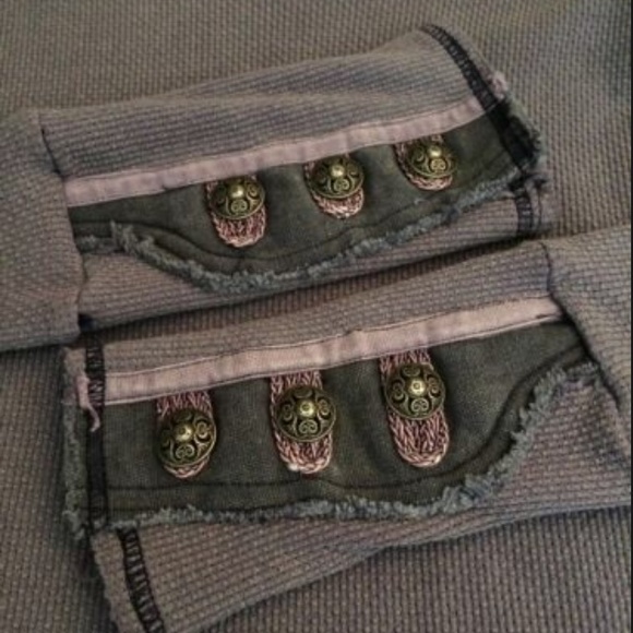 Free People Motor Cuff Thermal Henley - Picture 3 of 3